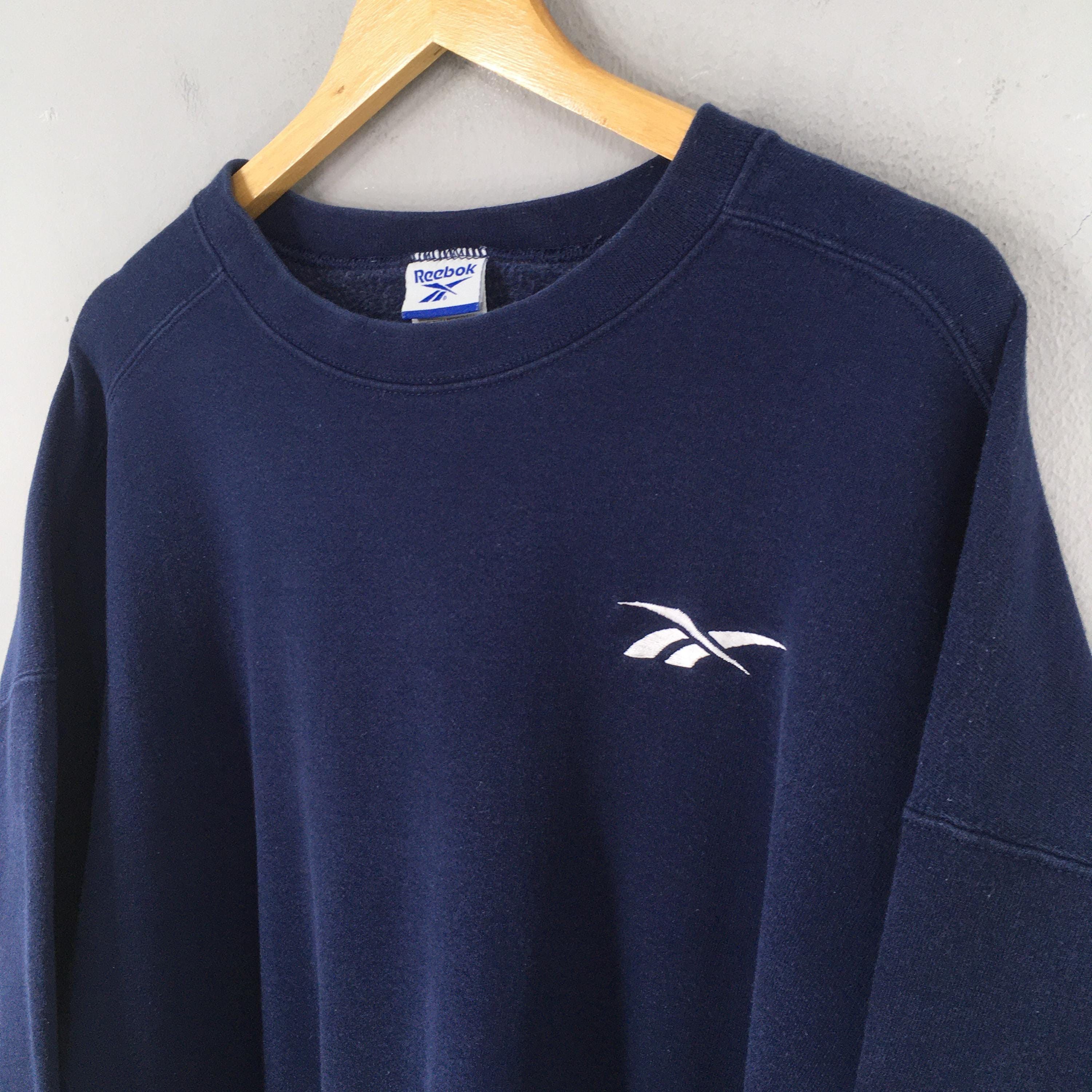 Reebok Vintage 90's Reebok England Blue Sweatshirt XLarge Size US XL / EU 56 / 4 - 3 Thumbnail