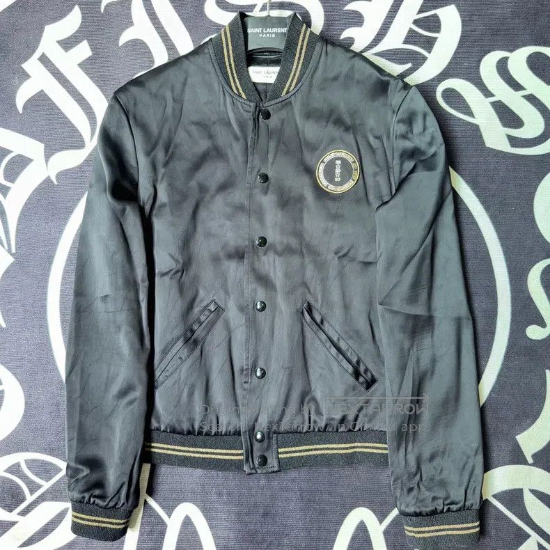 Saint Laurent Paris Saint Laurent Paris Black gold five-pointed star baseball Size US XS / EU 42 / 0 - 1 Thumbnail
