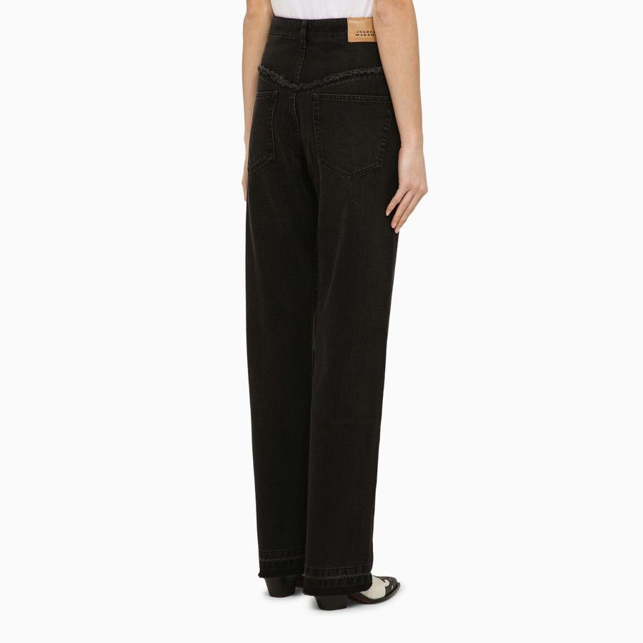 Isabel Marant o1d2blof0824 Denim Jeans in Black Size 27" / US 4 / IT 40 - 4 Thumbnail