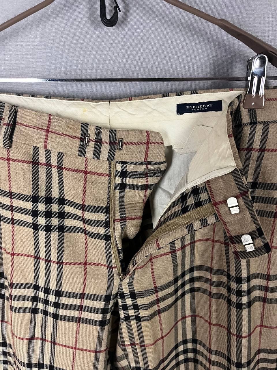 Burberry Burberry Nova Check Pants Classic Size US 36 / EU 52 - 4 Thumbnail