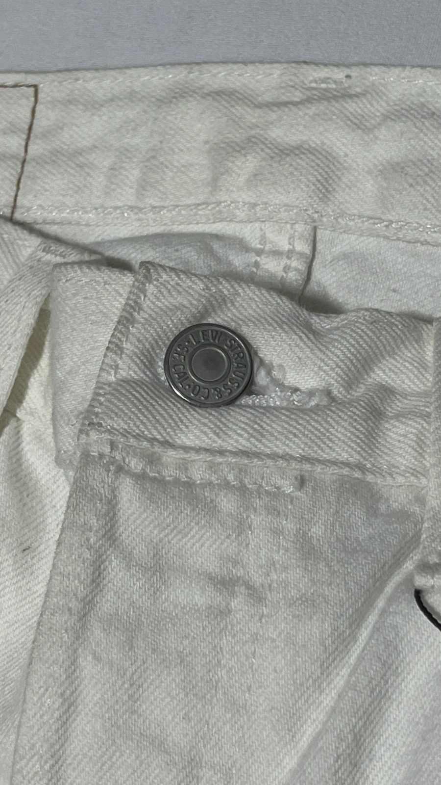 DENIM TEARS Denim Tears White Jeans Size US 33 - 6 Thumbnail