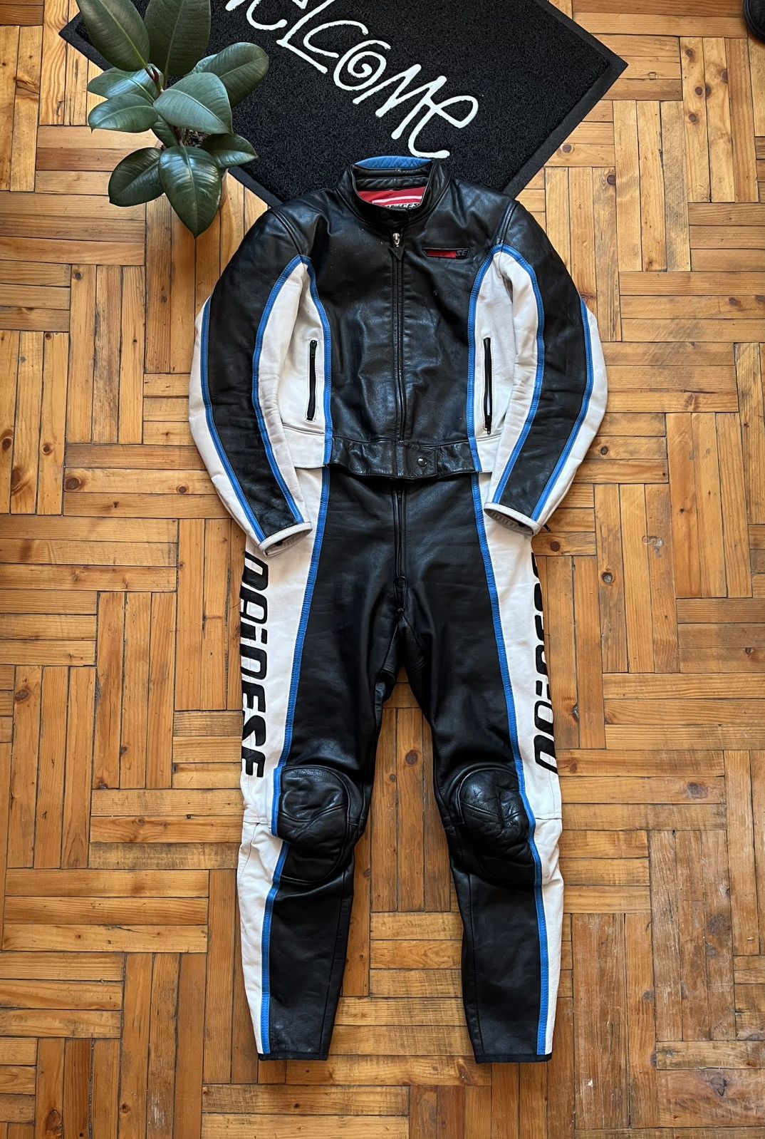 Dainese × Vintage Vintage Dainese Women's Racing Motorcycle Leather Jacket Size M / US 6-8 / IT 42-44 - 1 Thumbnail