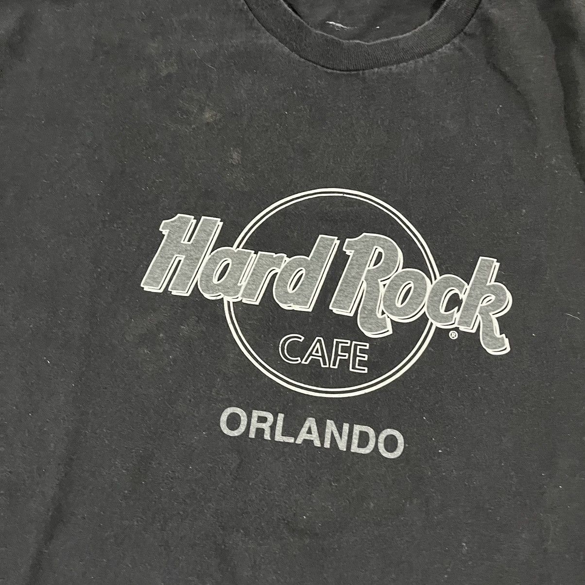 Hard Rock Cafe × Vintage Vintage 90s Hard Rock Cafe Orlando Logo Tee Shirt Size XXL Size US XXL / EU 58 / 5 - 4 Thumbnail