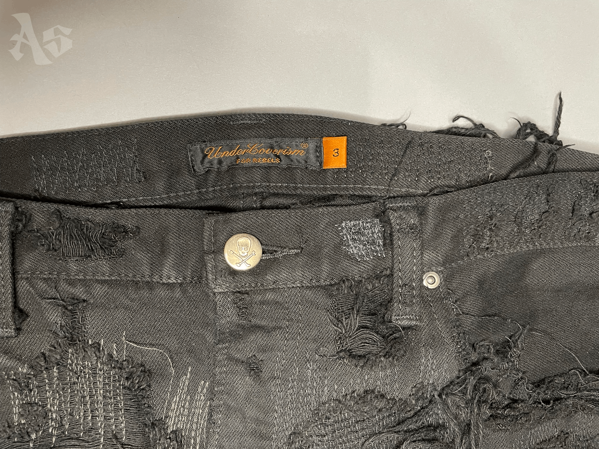 Undercover 85 Denim Arts & Crafts Size US 32 / EU 48 - 3 Thumbnail