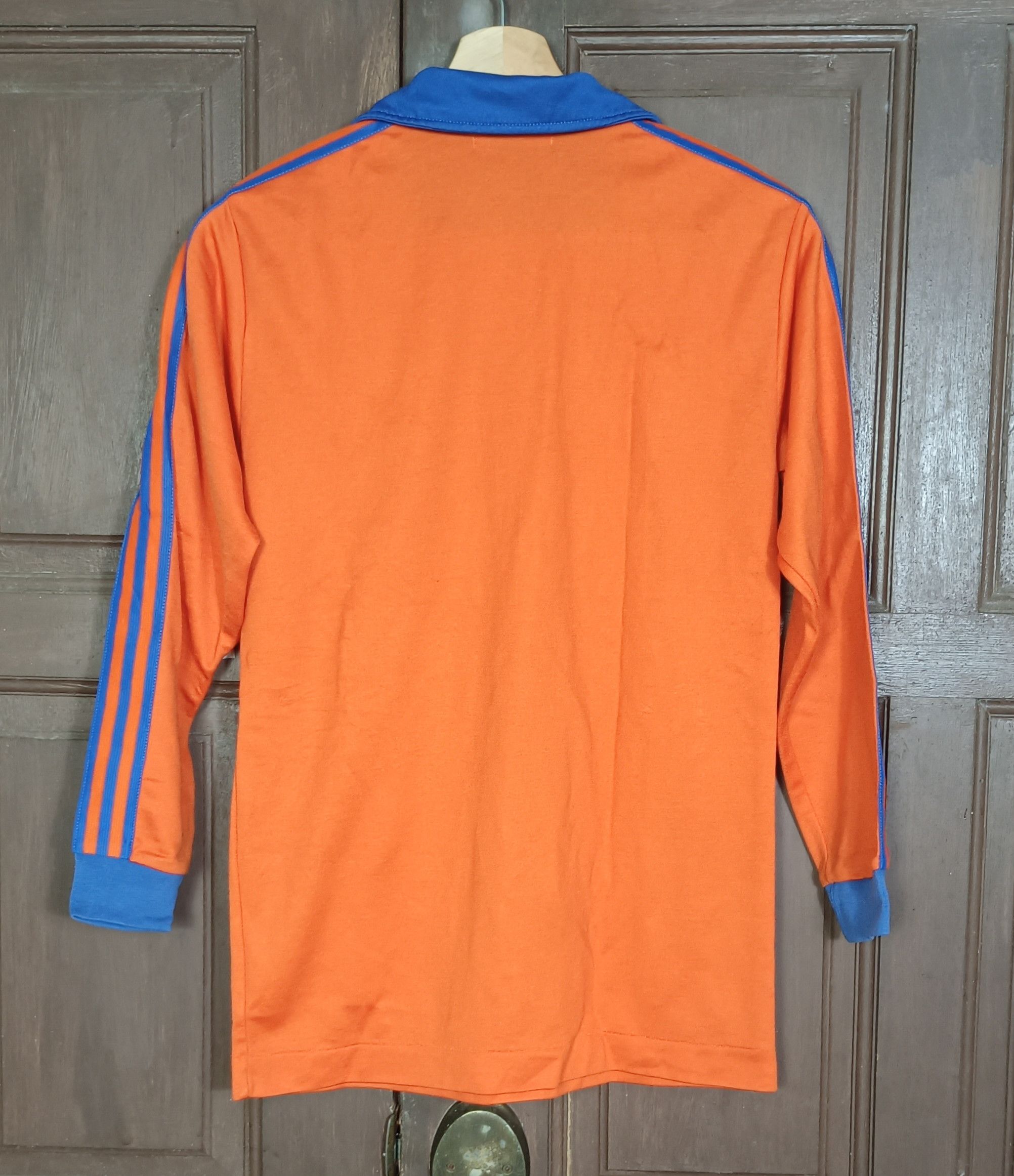 Adidas Vintage 70s🔥 Adidas Collar Sharp Long Sleeve Shirt Size US S / EU 44-46 / 1 - 2 Thumbnail