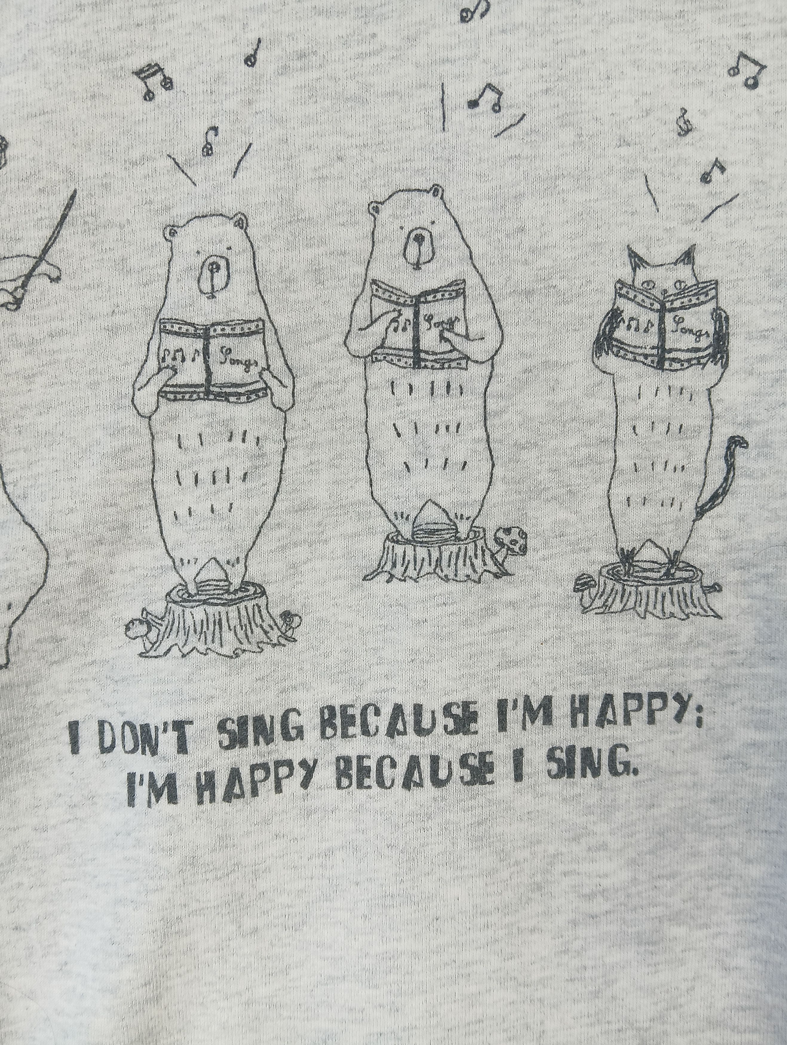 Other vintage chorus bear TEE SING Size US M / EU 48-50 / 2 - 3 Thumbnail