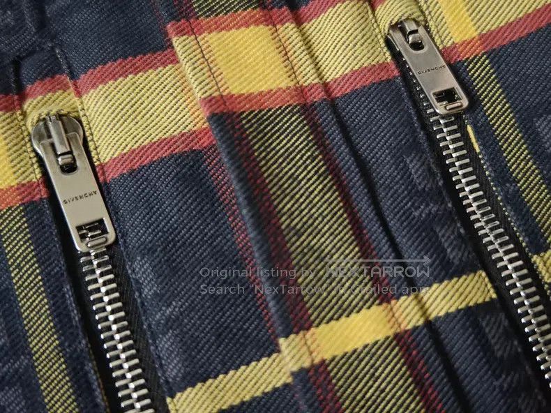 Givenchy Givenchy Quiet Luxury Plaid Denim Shirt Jacket Size US L / EU 52-54 / 3 - 3 Thumbnail