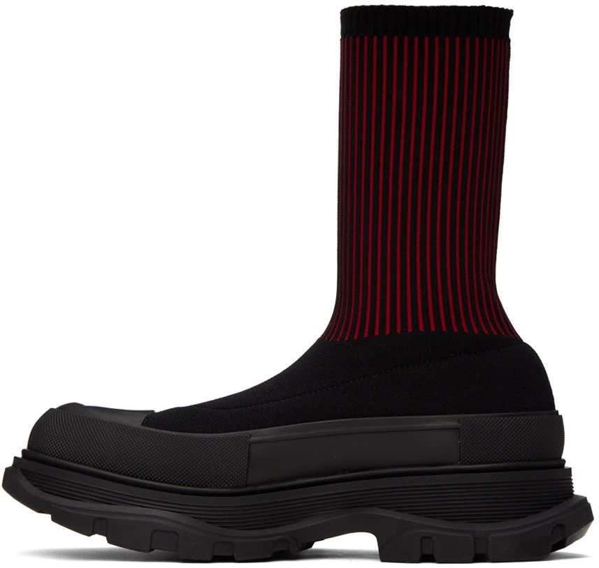 Alexander McQueen o1y1024 Hi-Top Sneakers in Black Size US 9 / EU 42 - 4 Thumbnail