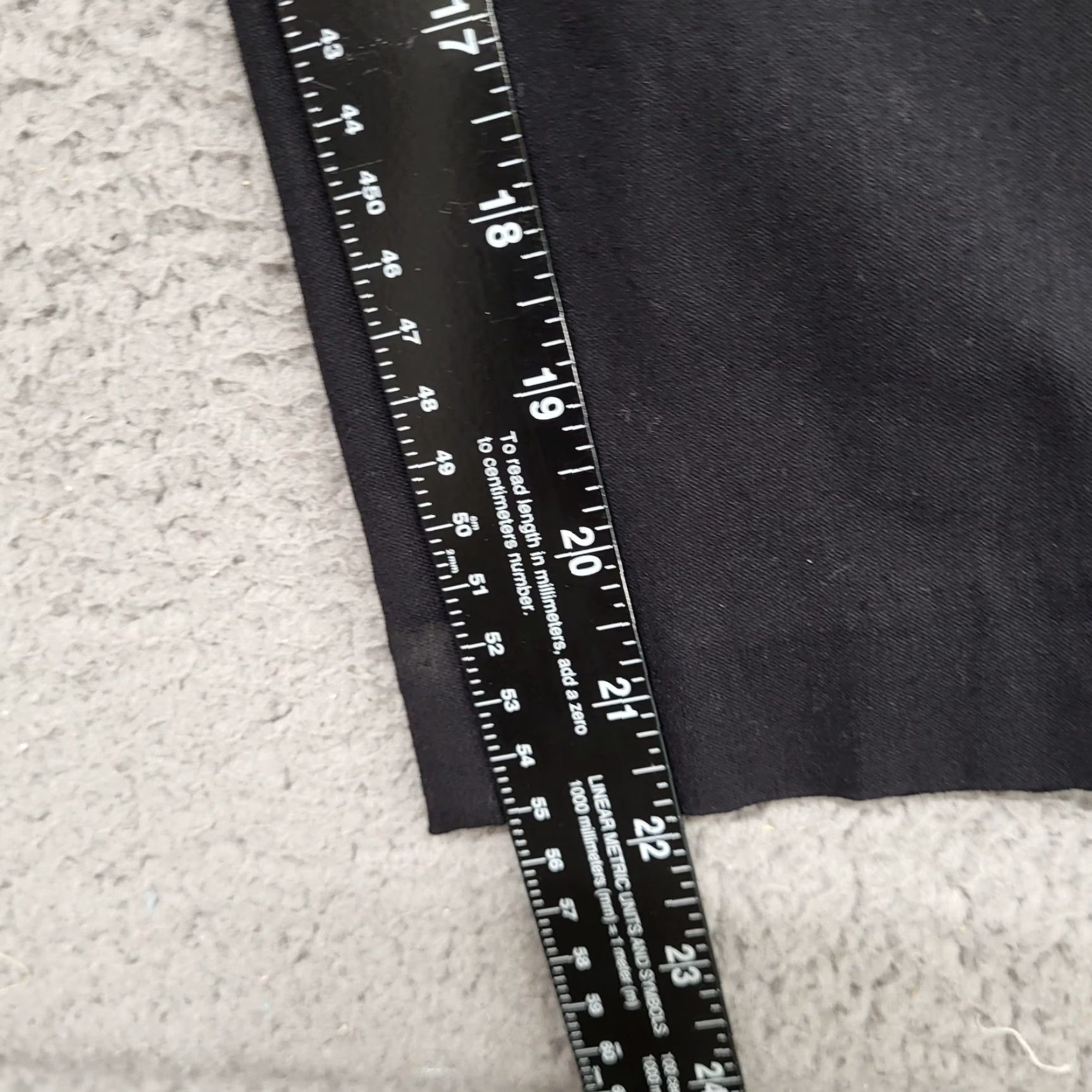 Vintage New Directions Capris Women's Size 12 Black Cropped Cotton Stretch 33X22 Preppy Capris 90s ND Capri Womens Mens? Size ONE SIZE - 6 Thumbnail