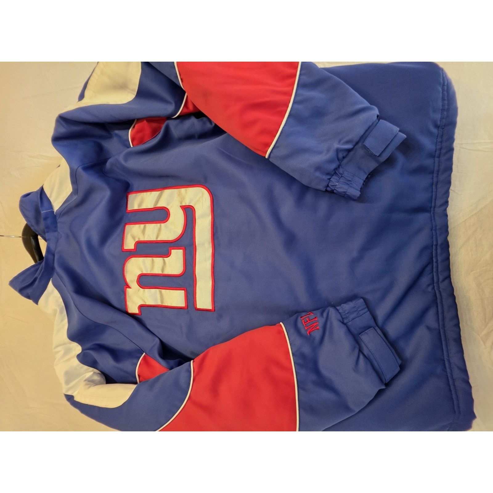 NFL New York Giants Men's Size Xl Puffer NFL Jacket Size 40 - 8 Thumbnail