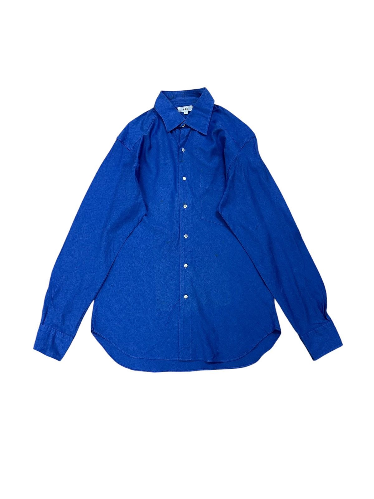 Yohji Yamamoto Rare Beautiful Yohji Yamamoto AAR Yohji Design Studio Shirt Size US L / EU 52-54 / 3 - 1 Thumbnail