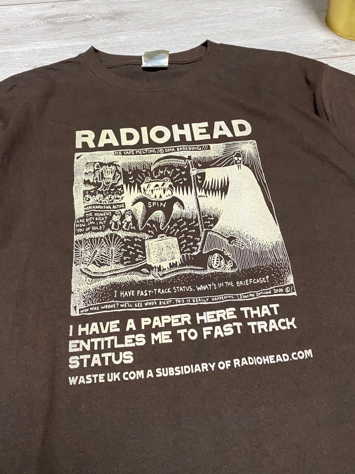 Band Tees Radiohead 2000 ice caps melting tee shirt i have Size US XL / EU 56 / 4 - 2 Thumbnail
