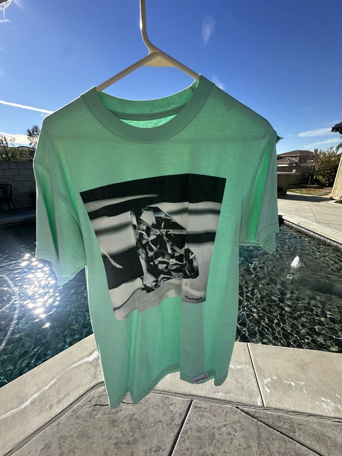 Diamond Supply Co. Diamond supply co Teal Medium Size US M / EU 48-50 / 2 - 1 Thumbnail