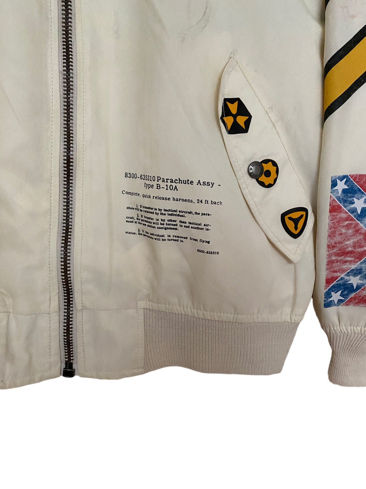 Bottega Veneta Vintage Brand Avirex USAF Fly Jacket 1990s Size US M / EU 48-50 / 2 - 8 Thumbnail