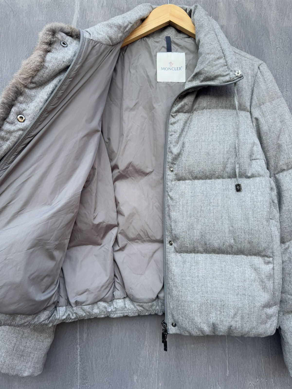 Moncler Moncler Adonide X Loro Piana Down Wool Jacket Size 3 Size XS / US 0-2 / IT 36-38 - 8 Thumbnail