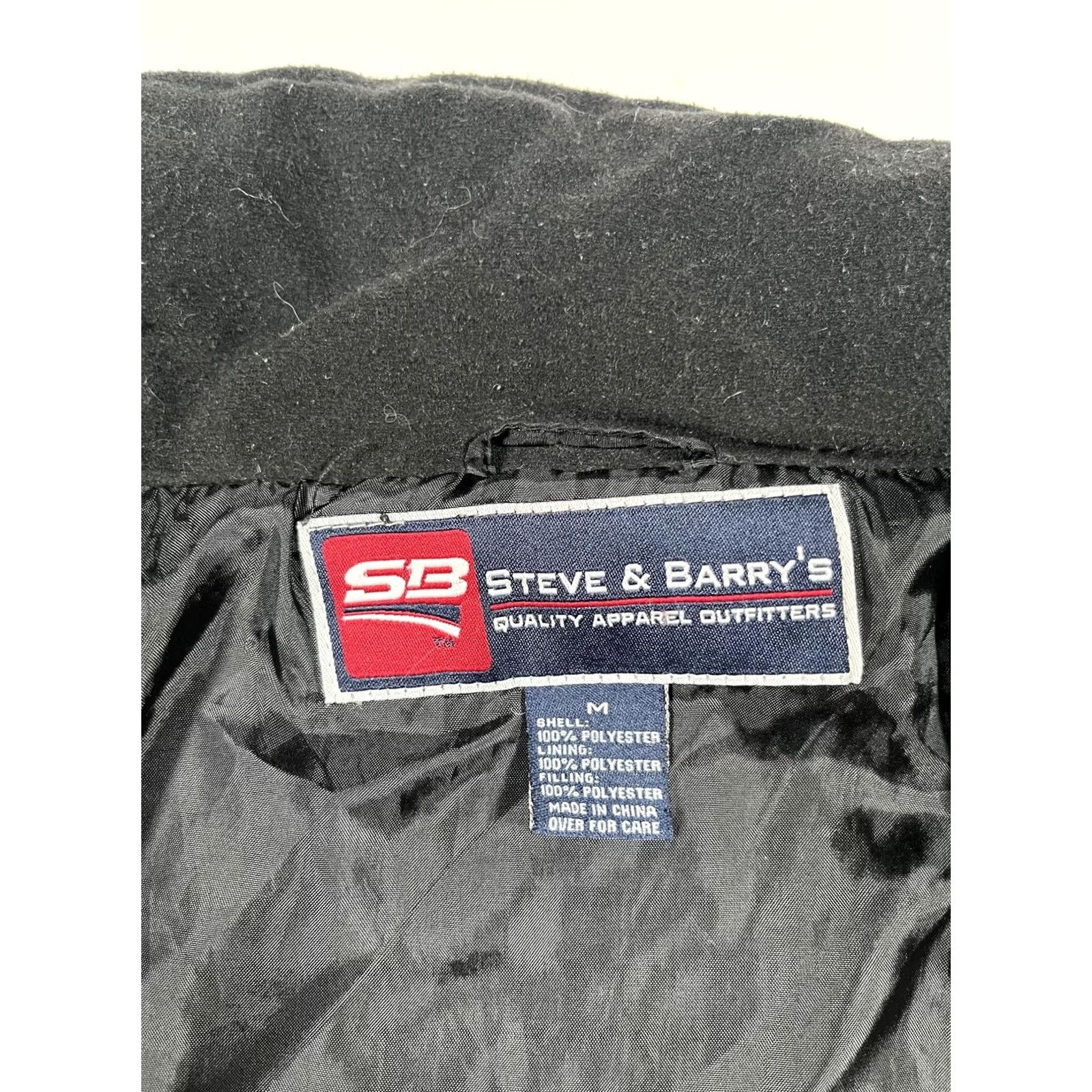 Vintage Steve & Barry's Jacket Mens M Black Insulated Quilted Ripstop Full Zip Puffer Jacket Casual Travel Size US M / EU 48-50 / 2 - 3 Thumbnail