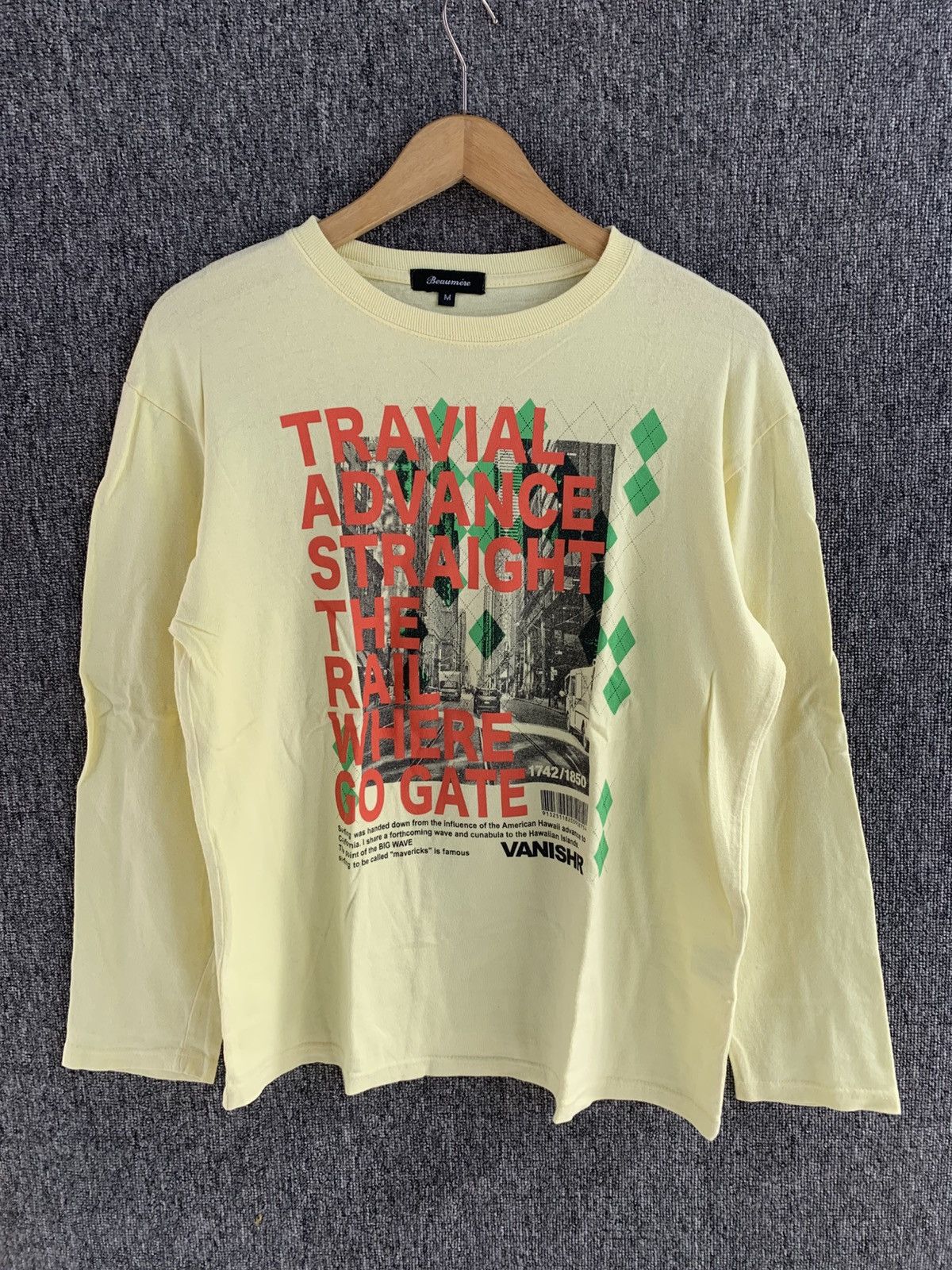 Hysteric Glamour Beaumere Gothic Poem Art Long Sleeve Ifsixwas Style Size US M / EU 48-50 / 2 - 5 Thumbnail