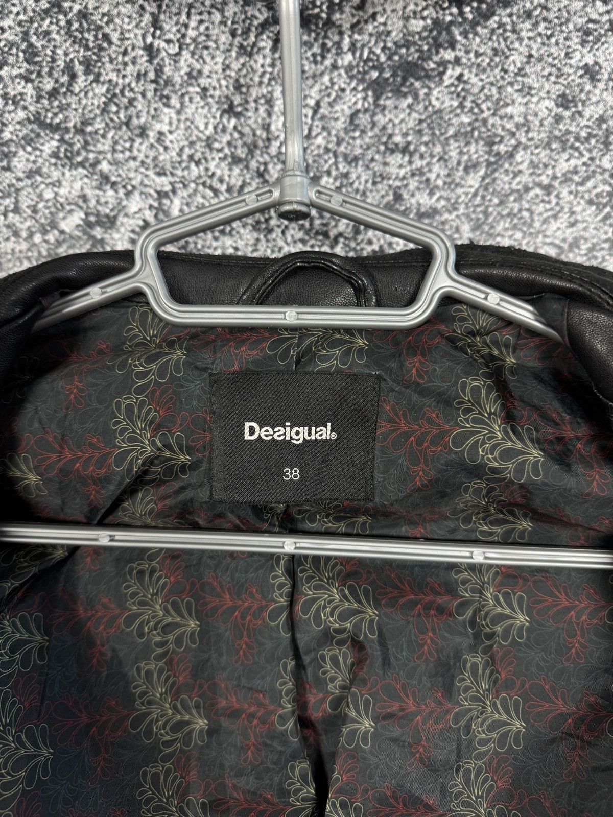 Desigual Desigual Pakaian Jadi Wanita Faux Leather Jacket Size 38 Size XS / US 0-2 / IT 36-38 - 9 Thumbnail