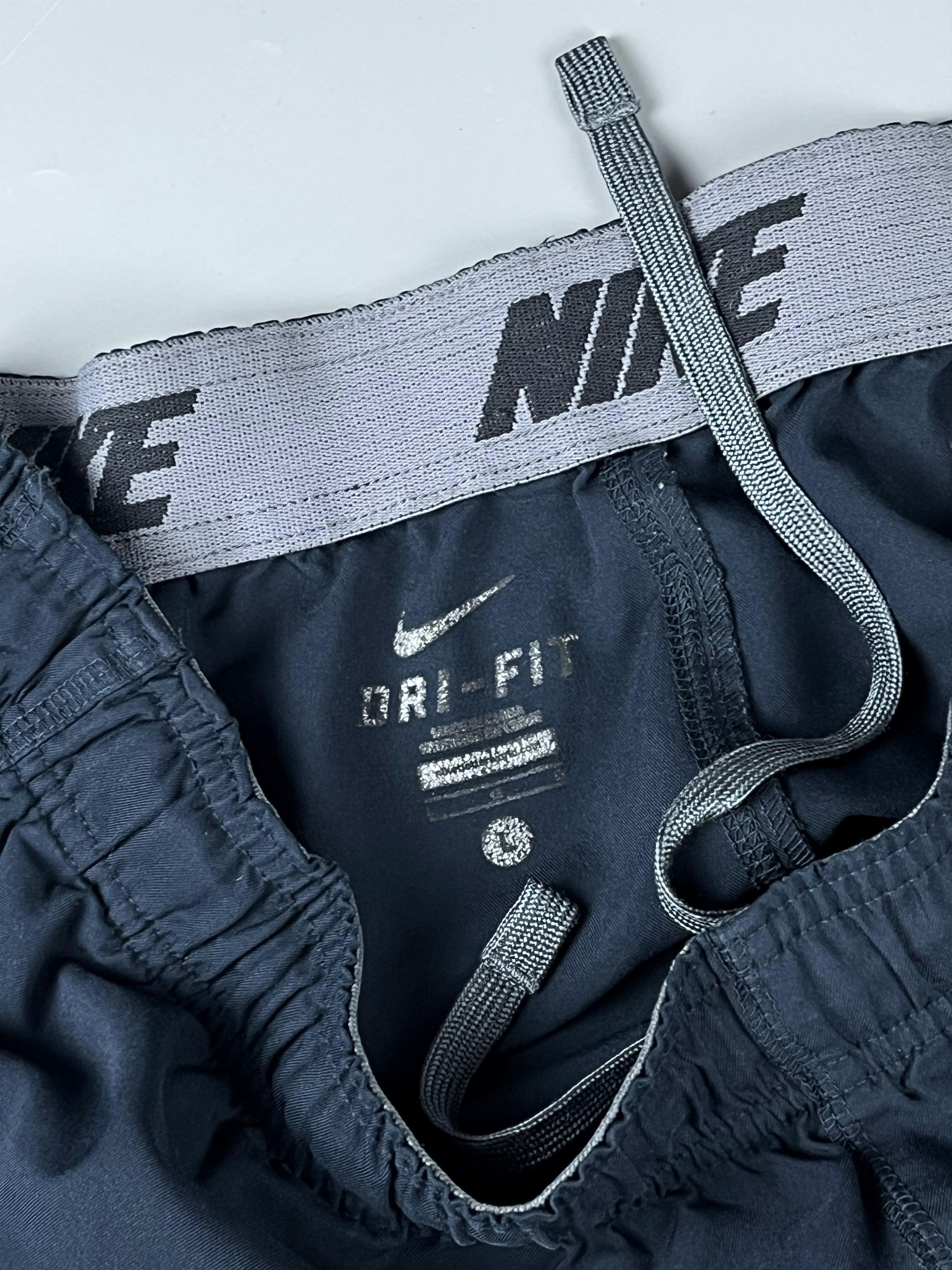 Nike × Vintage 💿 NIKE 90s NYLON VINTAGE PARACHUTE BAGGY PANTS Size US 34 / EU 50 - 3 Thumbnail