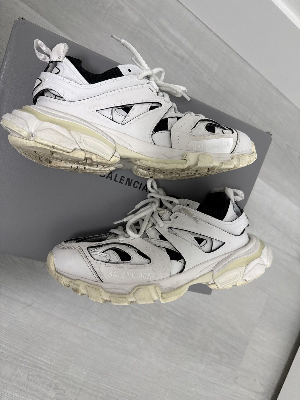 Balenciaga Balenciaga Track Sock Size US 8 / IT 38 - 1 Thumbnail