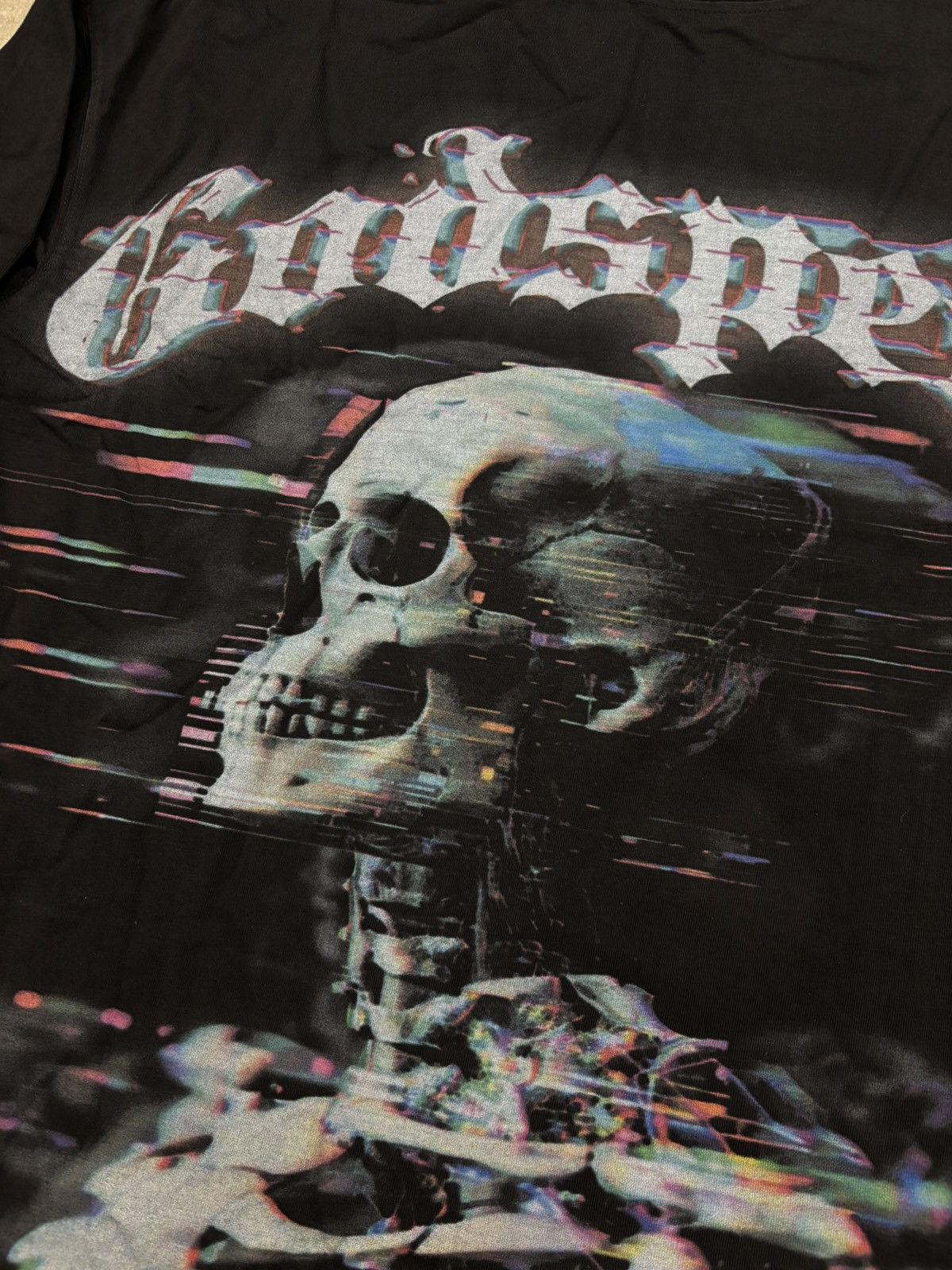 Godspeed Godspeed Glitchy Longsleeve, Black Size US XL / EU 56 / 4 - 4 Thumbnail