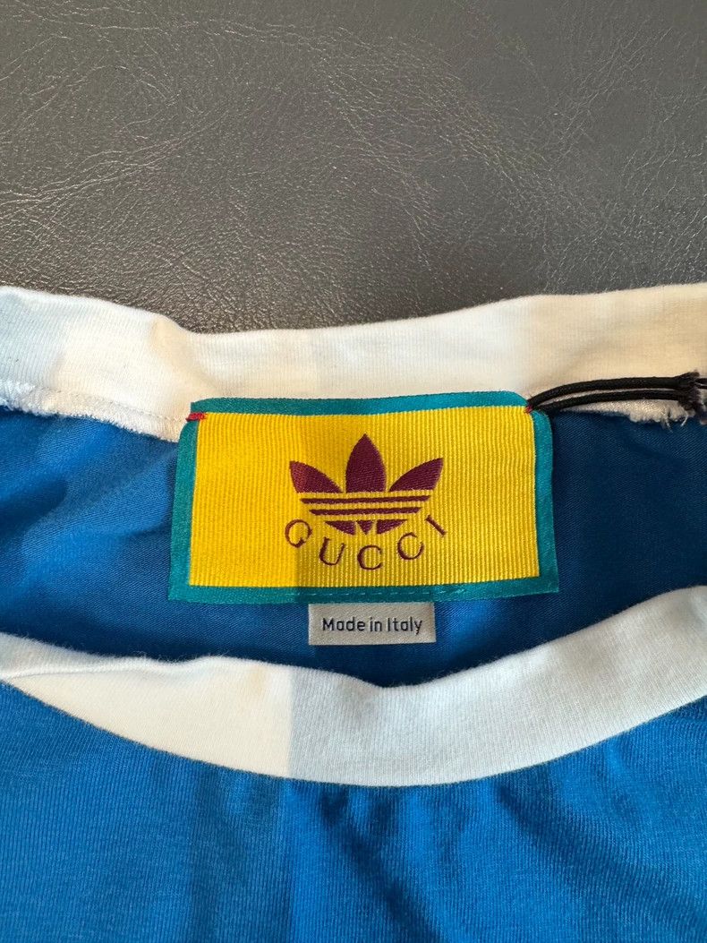 Gucci Gucci SS22 Letter Logo Pattern Printed Round-neck Short-sle Size US L / EU 52-54 / 3 - 4 Thumbnail