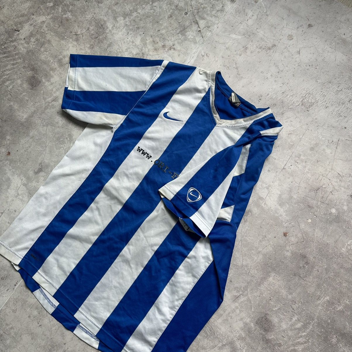Nike × Vintage Vintage Nike NikeFit soccer Jersey Size US L / EU 52-54 / 3 - 2 Thumbnail