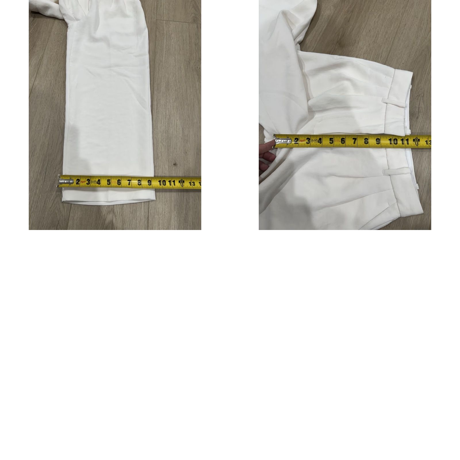 Vintage VINTAGE Wilfred Aritzia Jeans Boyfriend Size 0 White Ivory Low Rise Effortless Pant Womens Size 25" / US 0 / IT 36 - 9 Thumbnail