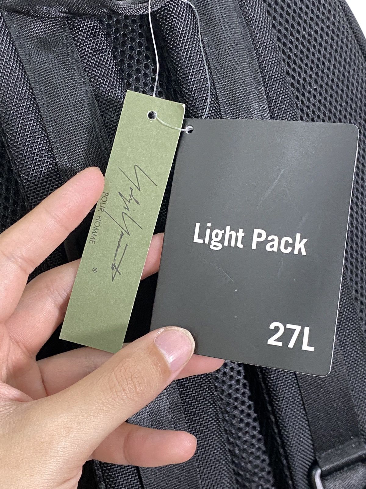 NEW ERA x Yohji Yamamoto FW22 Light Pack Backpack Bagpack