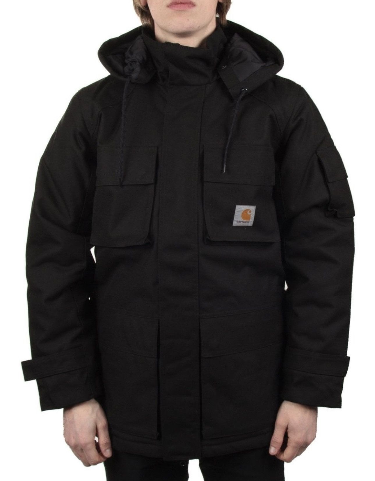 Carhartt Wip CARHARTT WIP MOTORCYCLE JACKET BLACK Size XL Cordura Size US XL / EU 56 / 4 - 2 Thumbnail