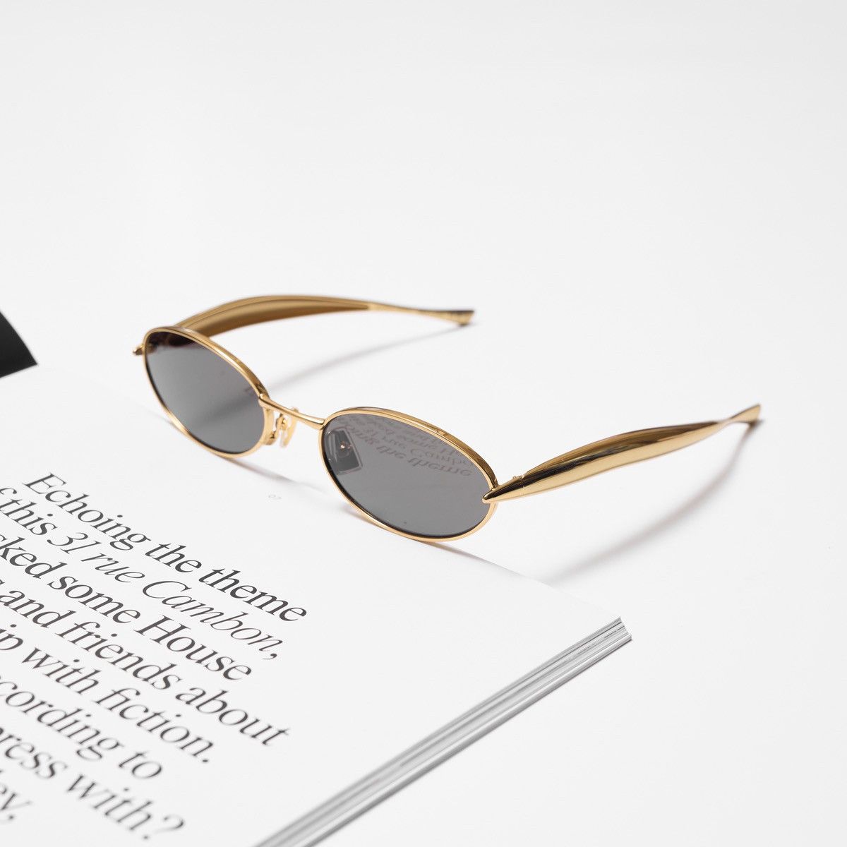 Bottega Veneta BOTTEGA VENETA BV1386S 001 SUNGLASSES Size ONE SIZE - 1 Thumbnail