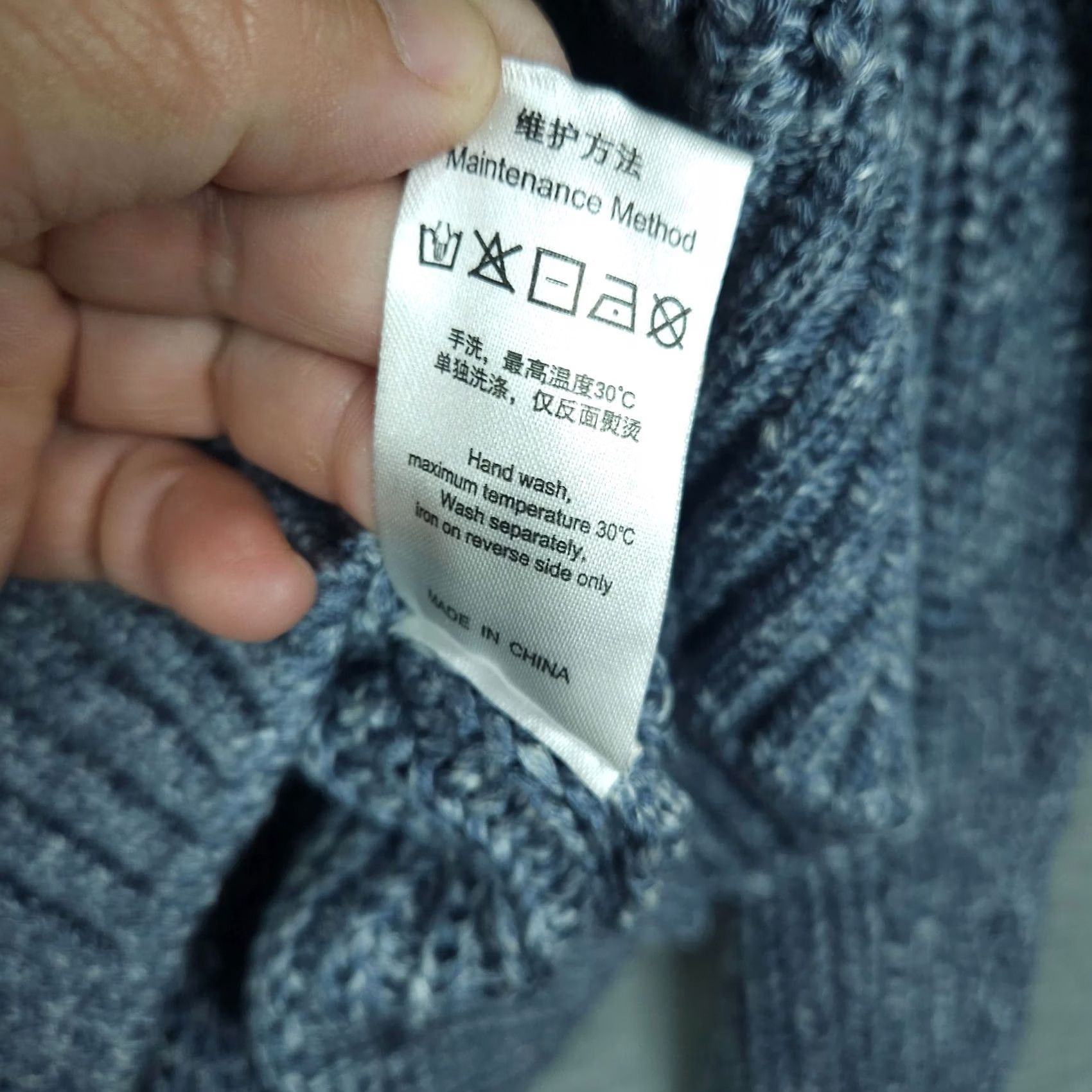 Vintage Vero Moda Sweater Shirt XS Womens Pullover Crew Neck Knit Blue Solid Modern All Seasons Regular Fit Zz Size XS / US 0-2 / IT 36-38 - 6 Thumbnail