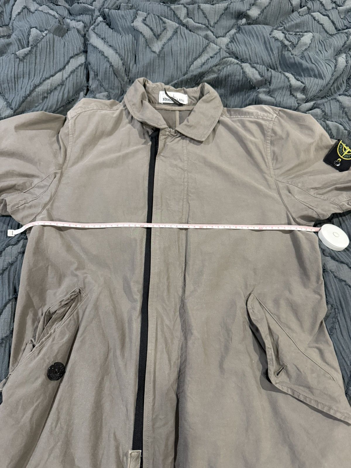Stone Island Stone Island Light Cotton/Nylon Twill Short Coat ‘17 Size US S / EU 44-46 / 1 - 11 Thumbnail