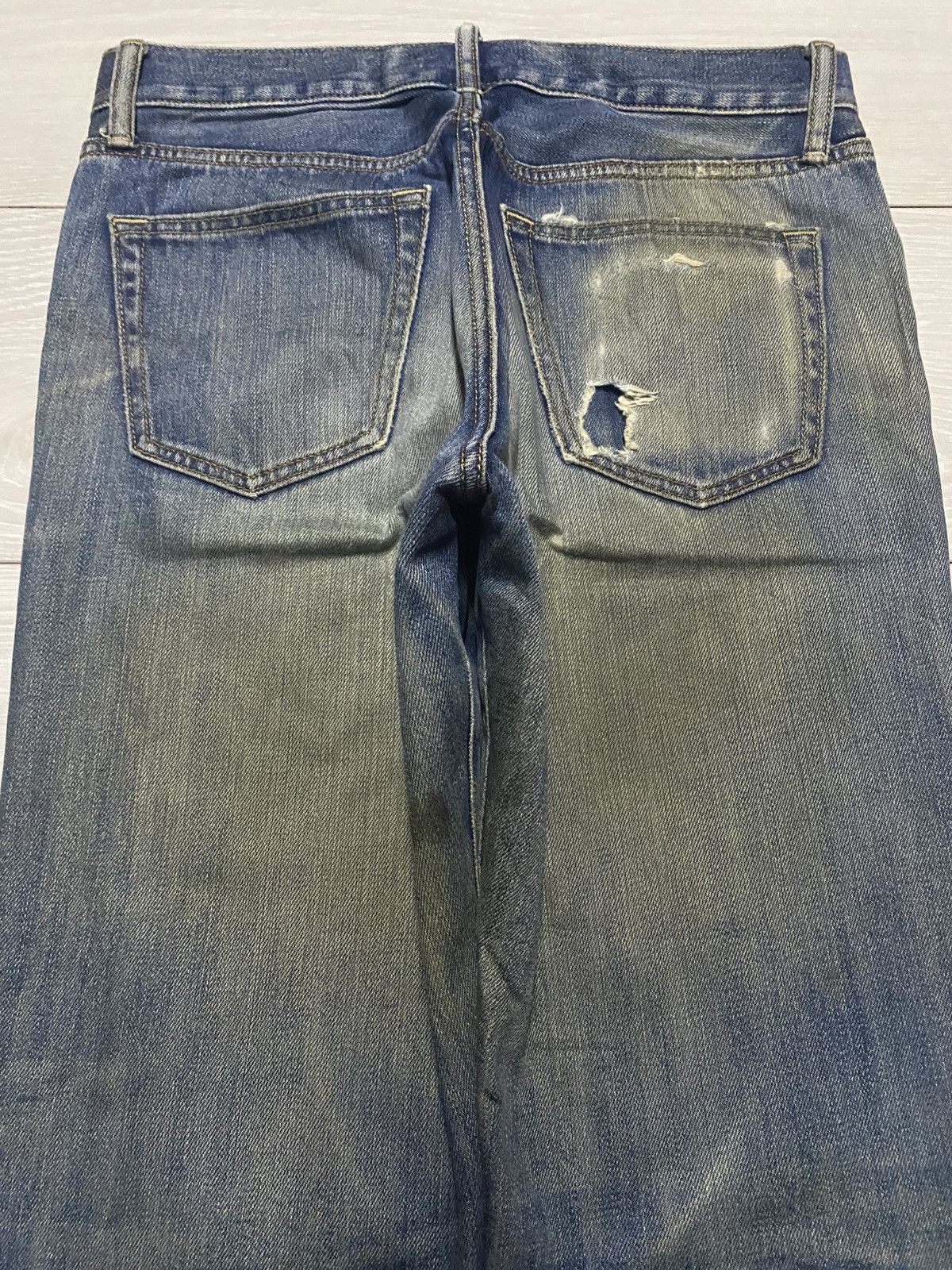 Vintage Vintage Japanese Brand Uniqlo Mud wash Loose Jeans Size US 32 / EU 48 - 4 Thumbnail