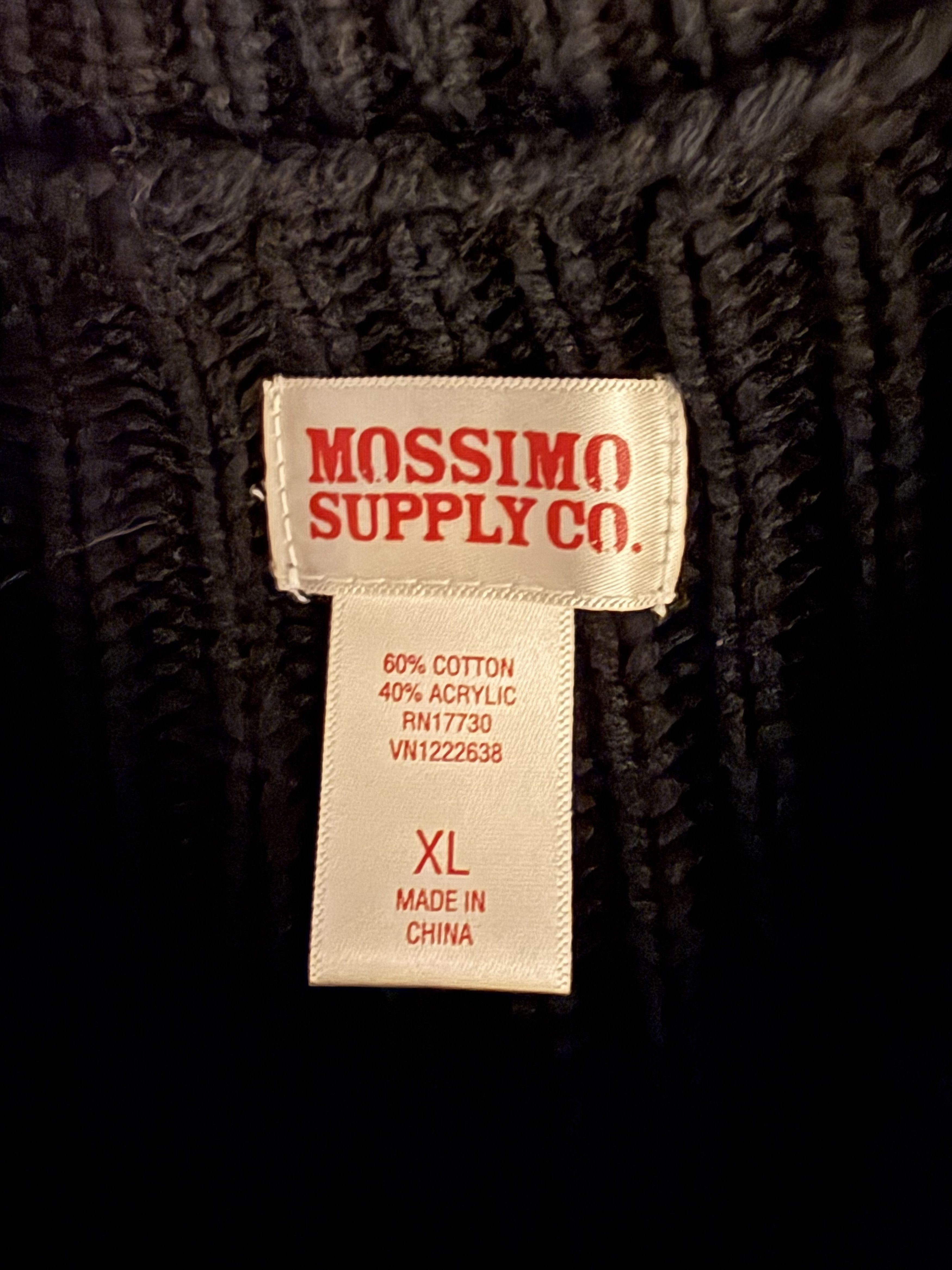Mossimo Mossimo Supply Co. Zip Up Black Cardigan XL Size XL / US 12-14 / IT 48-50 - 5 Thumbnail
