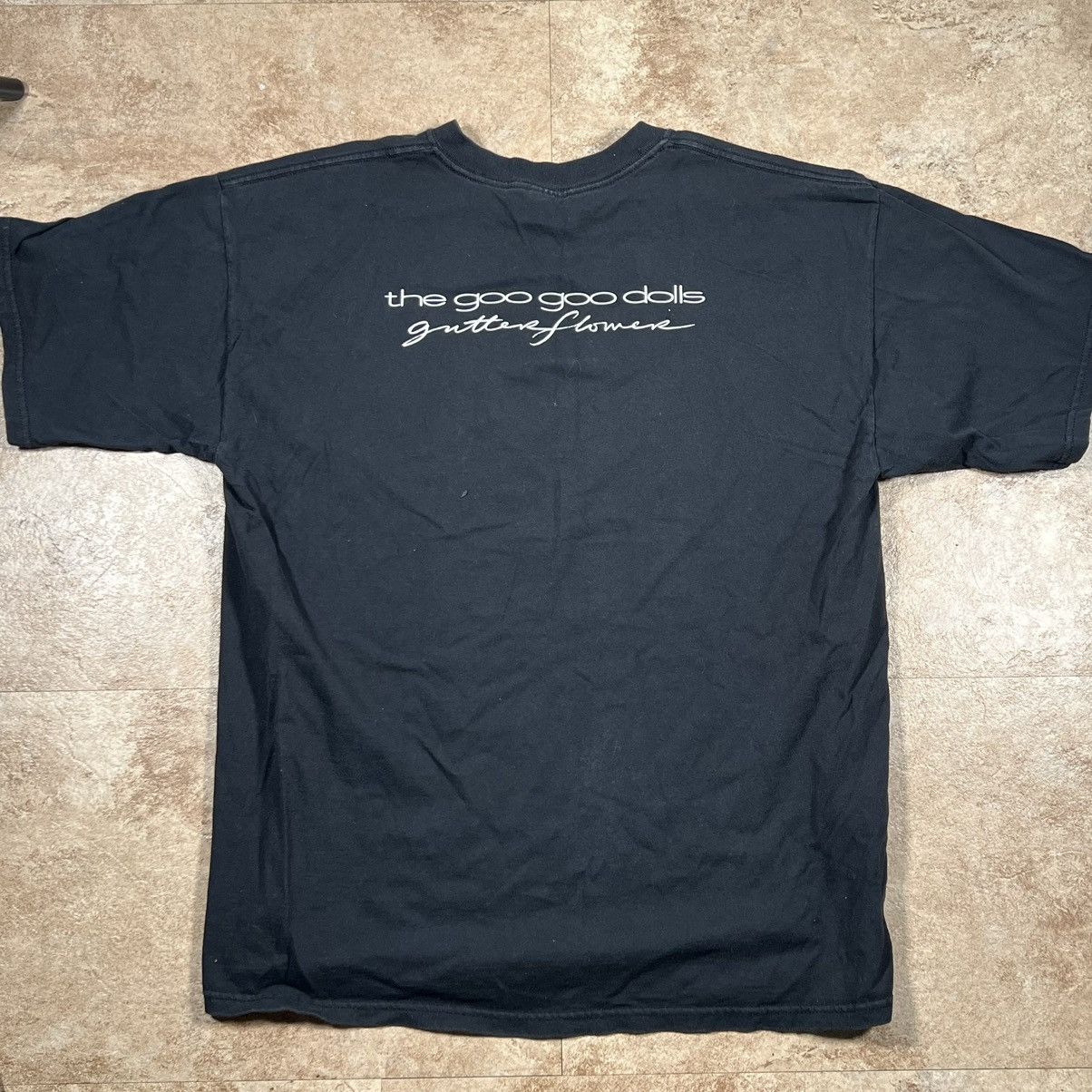 Band Tees × Vintage Vintage The Goo Goo Dolls T-Shirt Gutter Flower Rock Y2k Size US XL / EU 56 / 4 - 3 Thumbnail