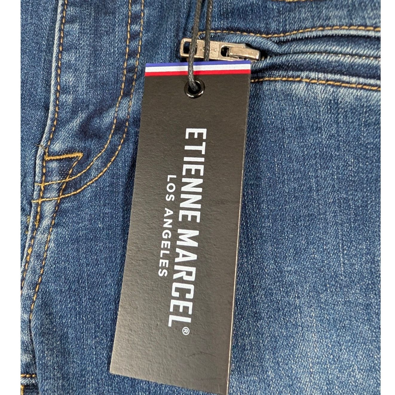 Unknown London Etienne Marcel Classic Skinny Jeans Blue Women’s Size 25 NWT Size 25" / US 0 / IT 36 - 4 Thumbnail
