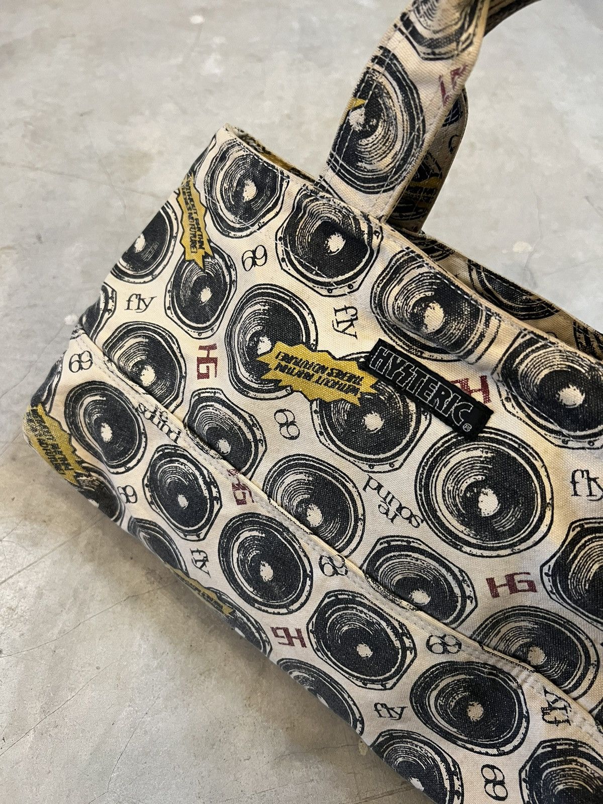 Hysteric Glamour × Seditionaries Vintage Hysteric Glamour "Guitar Girl & Speaker" Totebag Size ONE SIZE - 2 Thumbnail