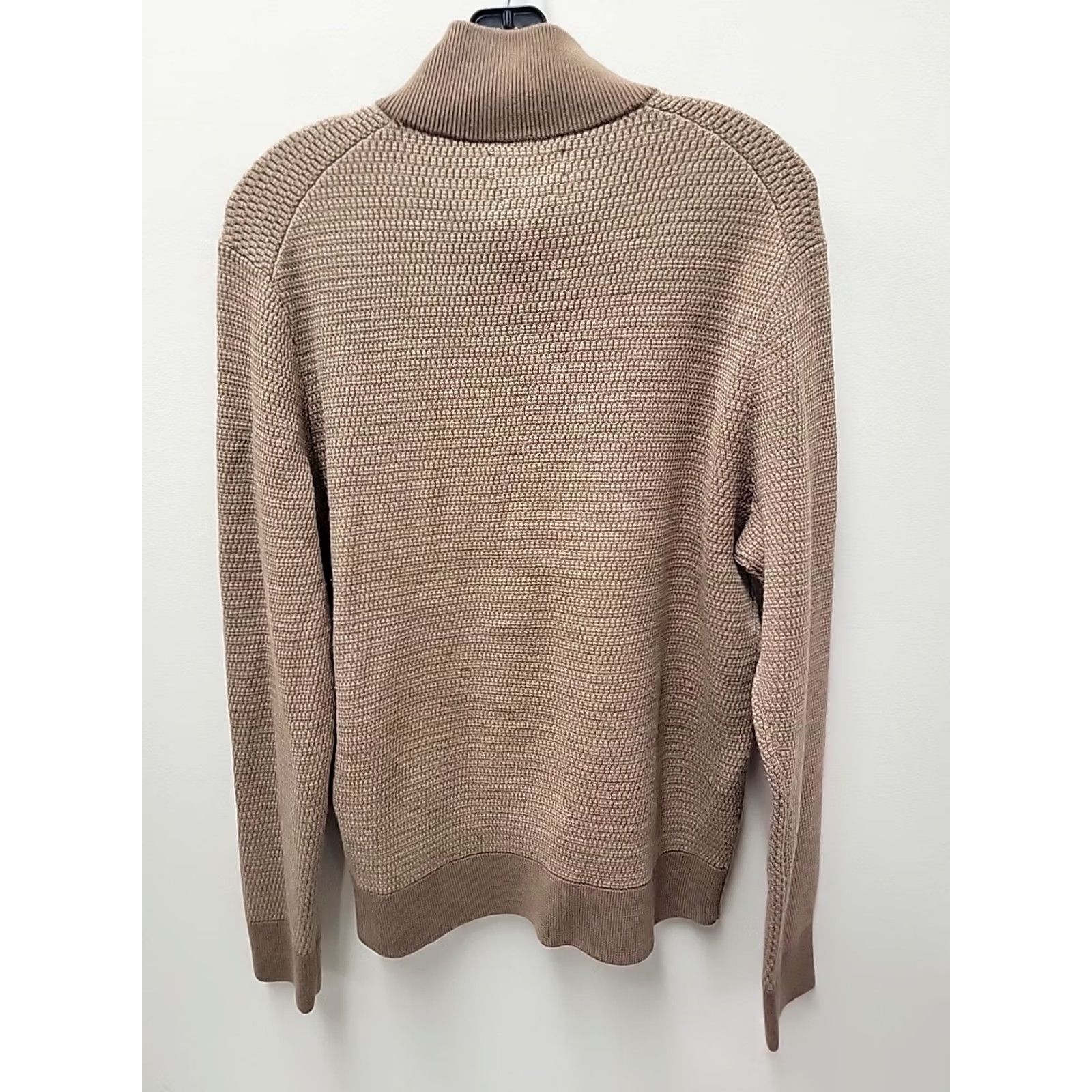 Polo Ralph Lauren Polo Ralph Lauren Sweater 1/4 Zip Mens M Brown Merino Wool Size US M / EU 48-50 / 2 - 6 Thumbnail