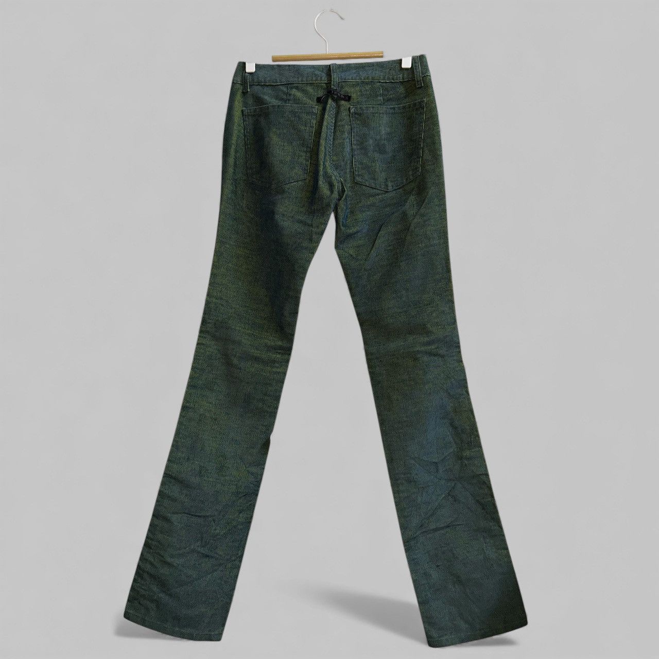 Jean Paul Gaultier JPG Jeans by Gaultier Two Tone Corduroy Ribbed Bootcut Size US 30 / EU 46 - 4 Thumbnail