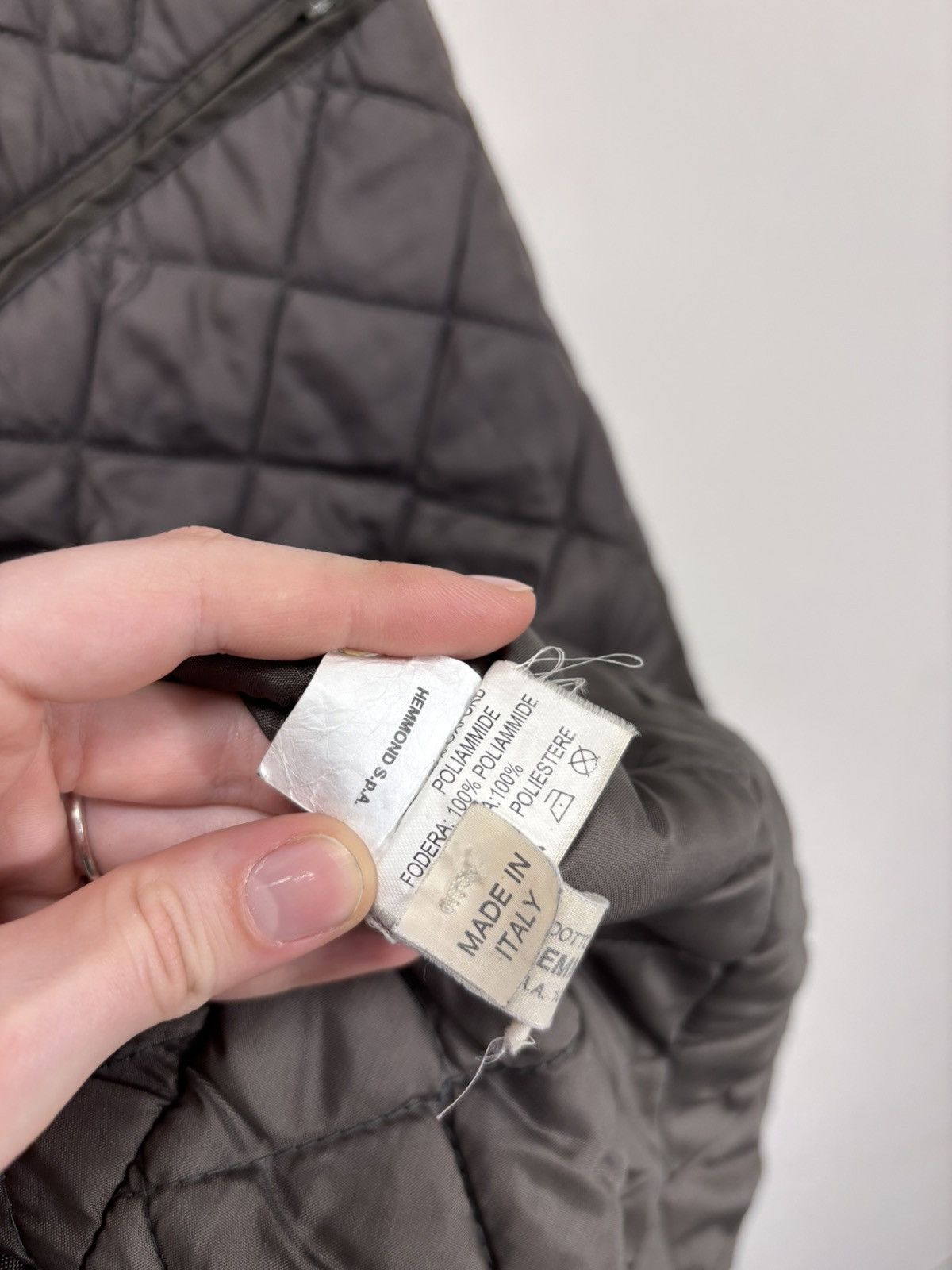 Valentino Vintage 1990s Valentino Sport Men’s Khaki Padded Jacket Coat Size US L / EU 52-54 / 3 - 18 Thumbnail