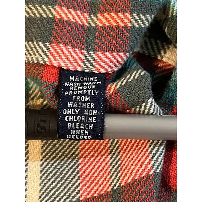 Ralph Lauren VTG 90s RLX Ralph Lauren Shirt Red Cream Green Plaid Size US L / EU 52-54 / 3 - 5 Thumbnail