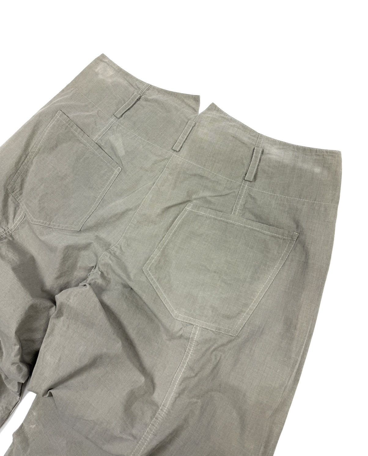 Annette Gortz Annette Görtz Rare Waxed Pants Gingham Beige L/XL Avantgarde Size 36" / US 14 / IT 50 - 11 Thumbnail