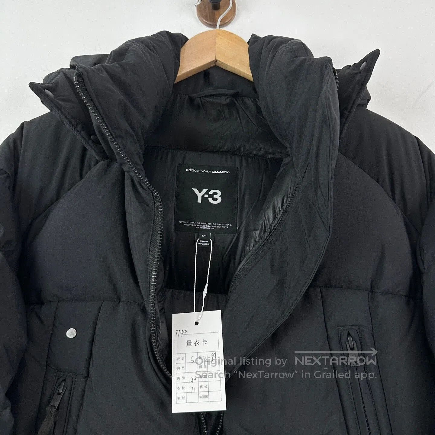 Y-3 Y-3 Hooded Puffer Jacket Size S. Size US S / EU 44-46 / 1 - 3 Thumbnail