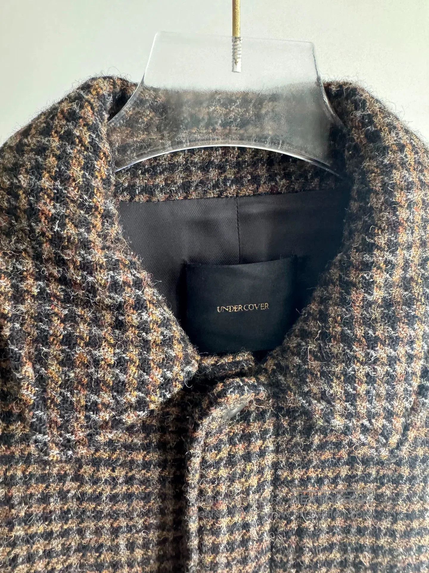 Undercover Undercover Wool Houndstooth Overcoat Size 3. Size L / US 10 / IT 46 - 3 Thumbnail