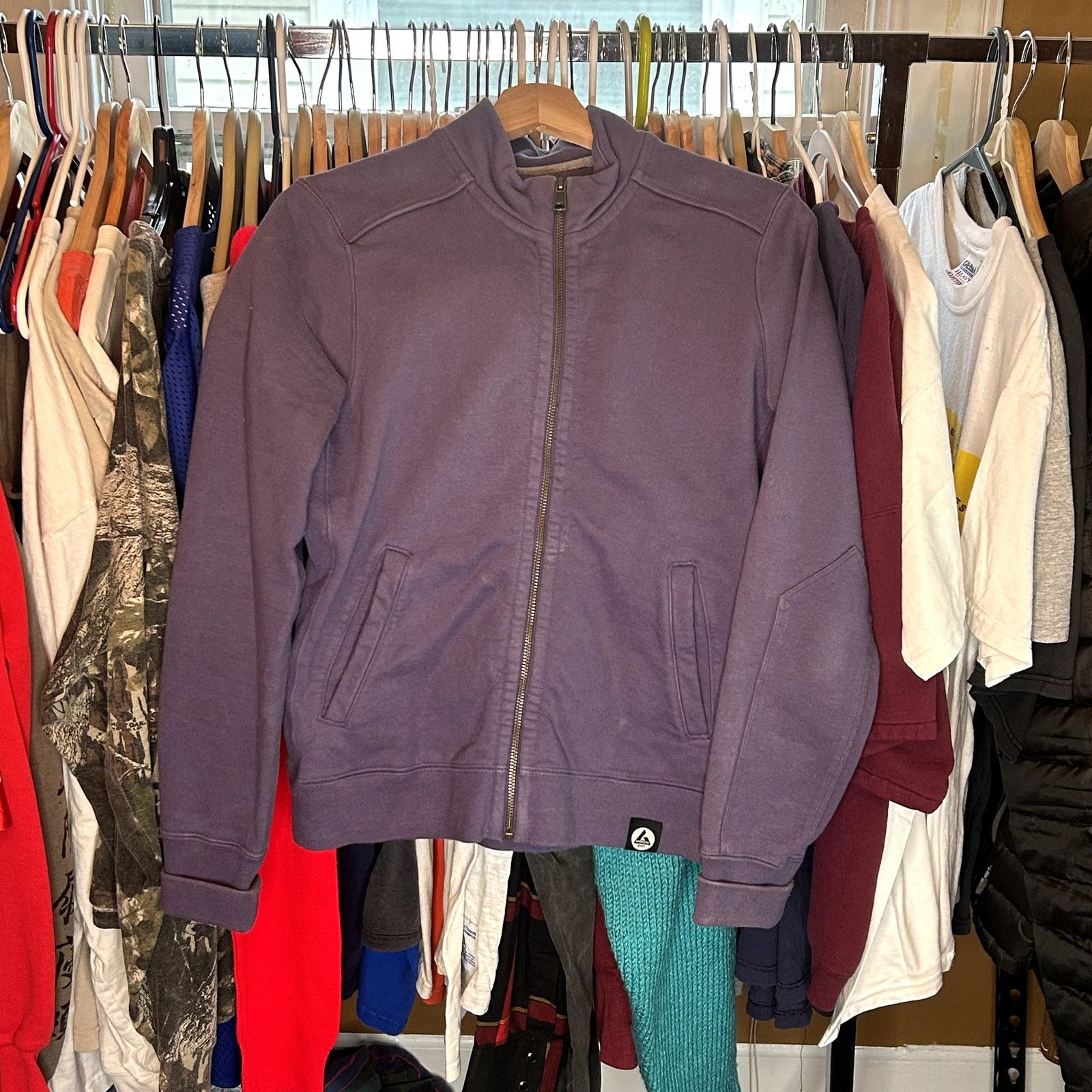 American Giant Purple American Giant Zip-Up Sweater Medium Size US M / EU 48-50 / 2 - 1 Thumbnail