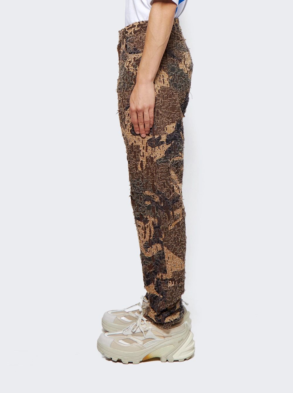 Givenchy o1mle0426 Zipped Slim Fit Denim Trousers in Brown Size US 30 / EU 46 - 4 Thumbnail