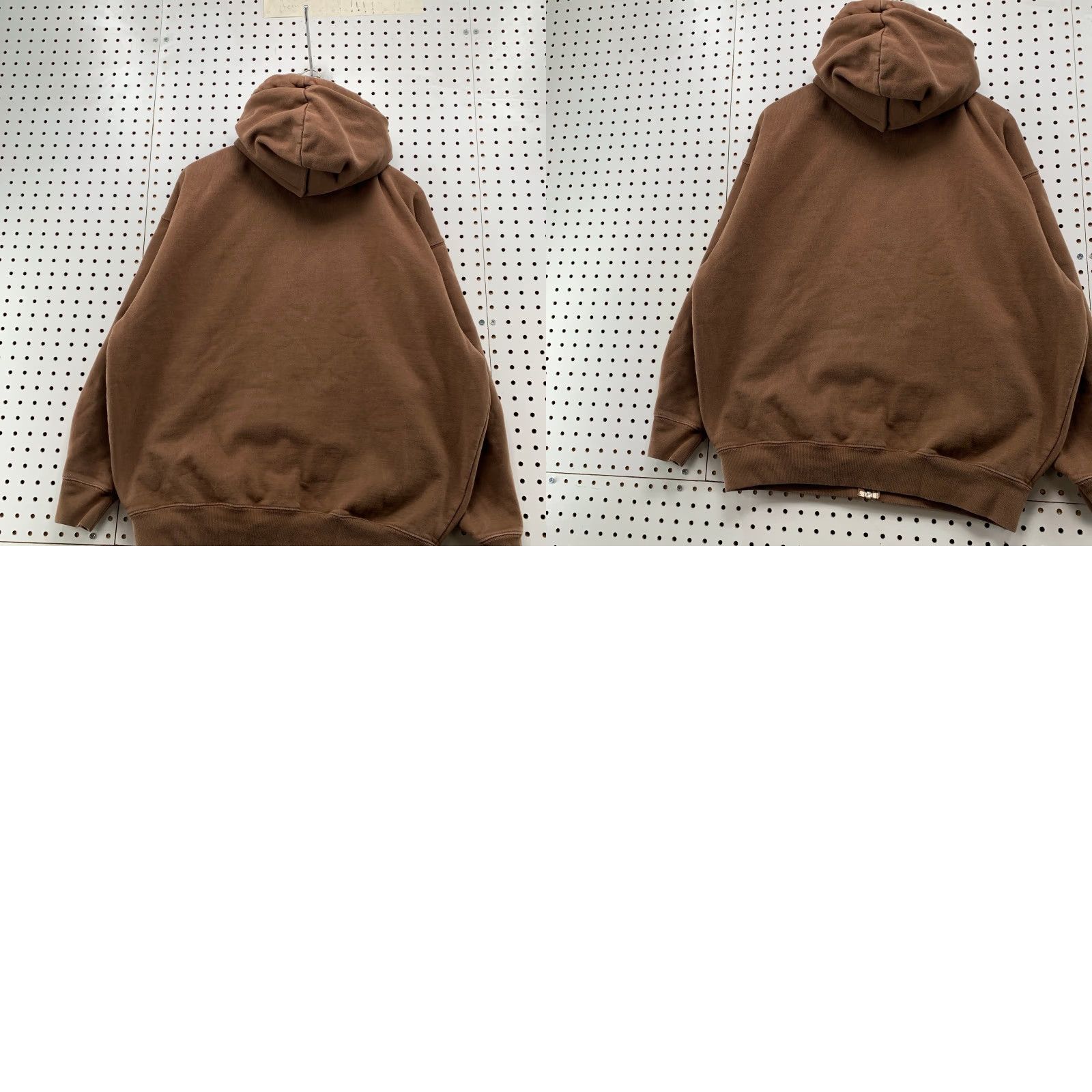 Brandy Melville Brandy Melville Hoodie Sweatshirt Womens One Size Oversize Brown Heavyweight Size ONE SIZE - 9 Thumbnail