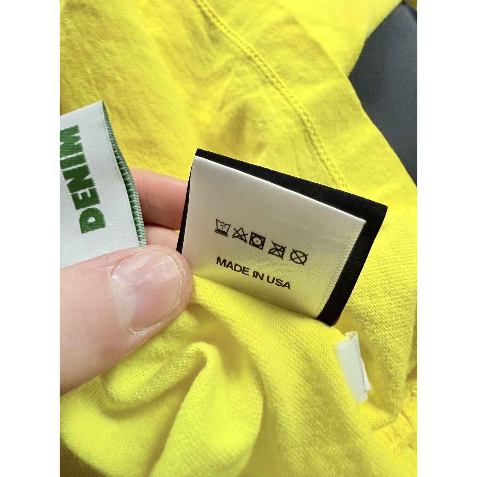 DENIM TEARS Denim Tears America Tee Yellow Used Small Size US M / EU 48-50 / 2 - 4 Thumbnail