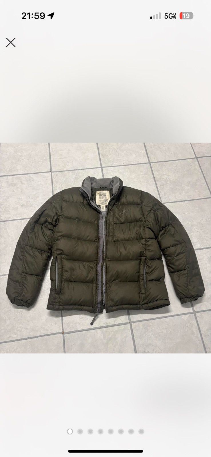 Eddie Bauer Vintage Eddie Bauer premium quality goose down Green puffer Size US L / EU 52-54 / 3 - 1 Thumbnail